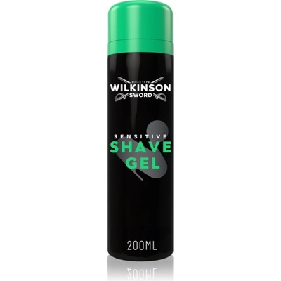 Wilkinson Sword Sensitive Shave Gel penivý gél na holenie pre mužov 200 ml