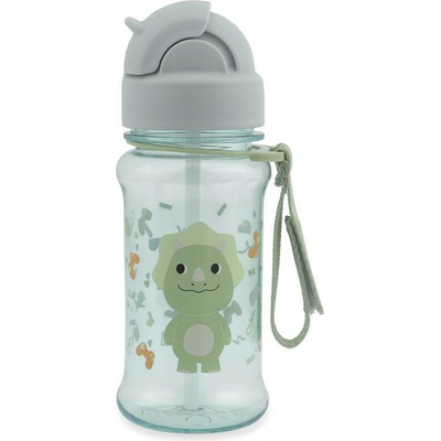Skip Hop láhev s brčkem Besties Squad kočička 355 ml