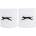 Slazenger Накитник Slazenger 2 Pack Wristbands - White