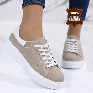  Обувки естествена кожа XF-113 Beige