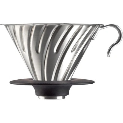Hario Dripper V60-02 Metal Silver