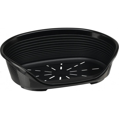FERPLAST SIESTA DELUXE 2 BLACK plastový pelech pre psy a mačky