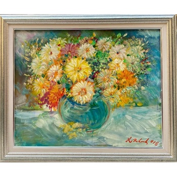 Image 1 of Натюрморт " Ваза с цветя"