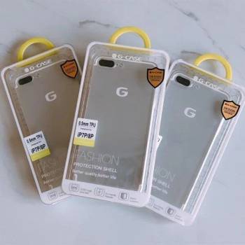 G-Case Силиконов Калъф за iPhone 8/7, G-Case Plus, Прозрачен (6923115105511)