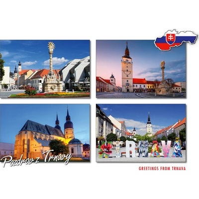 (A6) Pohľadnica A6 Pozdrav z Trnavy