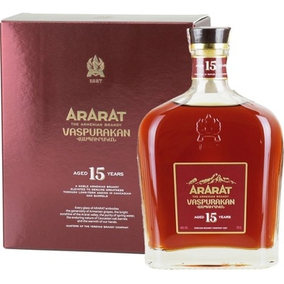 Ararat 15y Vaspurakan 40% 0,7 l (kartón)