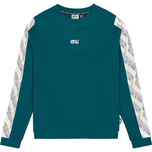 Picture Дамски пуловер Picture Women's Blayr Printed Crew Jumper - Deep Water / Birdiplum (117-3561-0214)