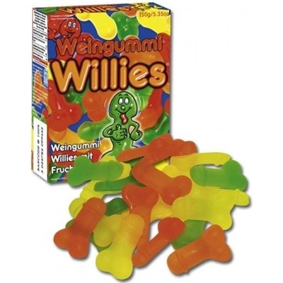 Willi Bonbóny ve tvaru penisu Sweet Willies 150g, 07733870000