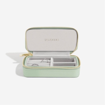 Stackers cestovní šperkovnice Sage Green Medium Travel zelená 74529