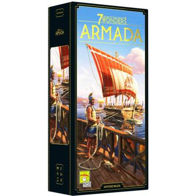 Asmodee | Repos Production | 7 Wonders - Armada | Extension | Connoisseur game | Strategy game | 3-7 players | From 10+ years | 30+ minutes | German - RPOD0025