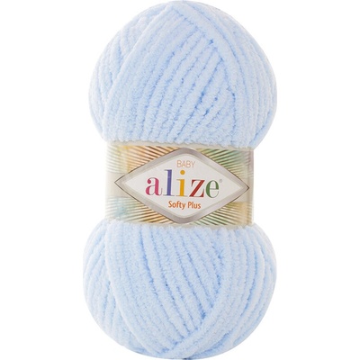 Alize příze Softy Plus 183 bledě modrá