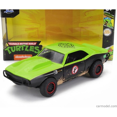 Jada Chevrolet Camaro 1967 Ninja Turtles Tartarughe Ninja Černá Zelená 1:32