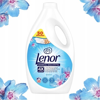 Lenor April Fresh Universal prací gel 2,5 l 50 PD