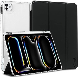 Tech-Protect Калъф за iPad Pro 11 2025-2024, Tech-Protect Trifold Slim Hybrid Case, Черен (5906302308477)