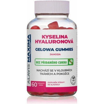 Alavis Maxima Kyselina hyaluronová Gummies 60 želé