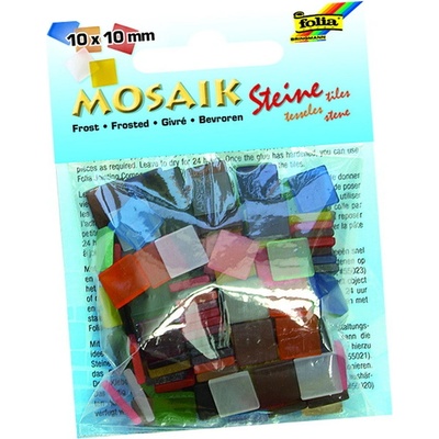 Folia Mozaikové kamienky ľadové 190 ks 10x10 mm