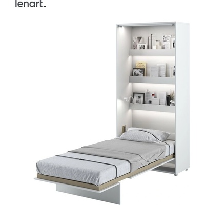 Dig-net náb ytok Lenart Bed Concept BC-03 Sklápacia biela