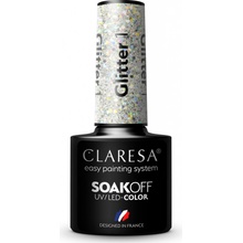 Claresa Gél lak Glitter 1 5 g