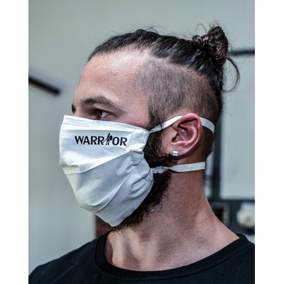 Warrior Ochranné rouško na obličej bílé