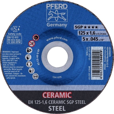 Pferd Tools rezný kotúč lomený 125 mm 61300125 25 ks