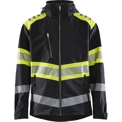 Blåkläder AB 4494 Hi-Vis Softshell Jacket Cerná/žltá