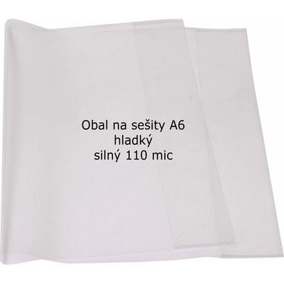 CONCORDE Obal na sešity sada 10 ks čiré A6 – Zboží Dáma