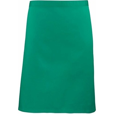 Premier Workwear Pracovní zástěra středně dlouhá PR151 Emerald Pantone 341 70x50cm