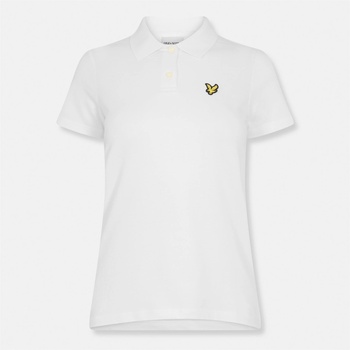 Lyle and Scott Блуза с яка Lyle and Scott Women's Short-Sleeve Polo Shirt - White