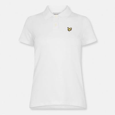 Lyle and Scott Блуза с яка Lyle and Scott Women's Short-Sleeve Polo Shirt - White