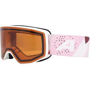 Alpina Ски маска Alpina Venet S2 (VLT 28%) Ski goggles - White / Rose Matt / Orange - размер One Size (417-4067-0311)