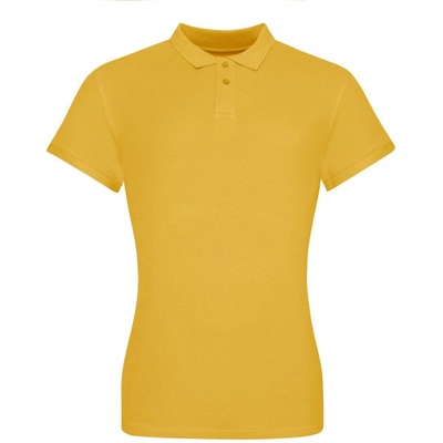 Just Polos The 100 polo hořčicová žlutá