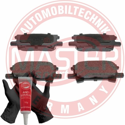 Sada brzdových platničiek kotúčovej brzdy MASTER-SPORT GERMANY 13046057342N-SET-MS