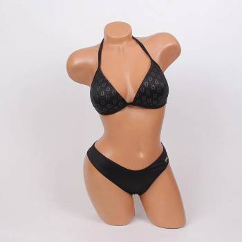 Image 1 of Дамски бански в черно с мечета - чашка b