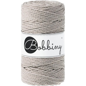 Bobbiny 3PLY Macramé Rope 3 mm 100 m Pearl юта (TS-E009)