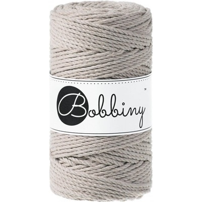 Bobbiny 3PLY Macramé Rope 3 mm 100 m Pearl юта (TS-E009)