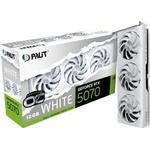 Palit GeForce RTX 5070 White OC 12GB GDDR7 192bit (NE75070U19K9-GB2050W) Видео карти