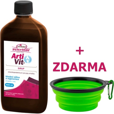 Vitar ArtiVit Sirup 500 ml cestovní miska
