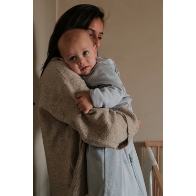 Lodger Spací pytel s rukávy Matcha Blue Fogg – Zboží Mobilmania