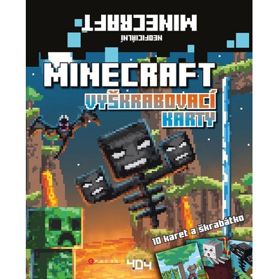 Vyškrabovací karty Minecraft