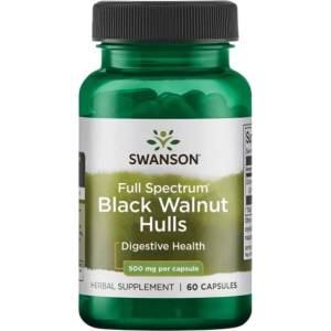 Swanson Black Walnut Hulls 500 mg [60 капсули]