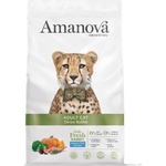 Amanova adult cat divine rabbit - пълноценна храна за пораснали котки от всички породи, със Заек и тиква - 4 кг, Испания - 33550