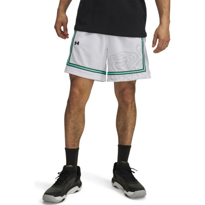 Under Armour ZONE PRO 7IN MESH PRINTD SHORTS biele 6000365-100