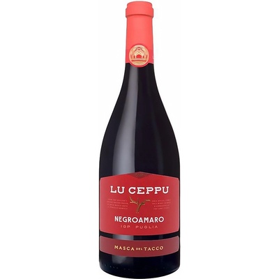 Masca Del Tacco Lu Ceppu Negroamaro červené 2021 15% 0,75 l (čistá fľaša)