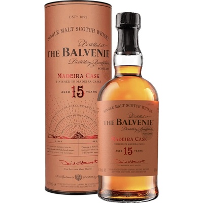 Balvenie Madeira Cask 15y 43% 0,7 l (tuba)