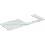 Geberit Плот за мивка Geberit One с десен изрез, тип бял мрамор 120 см (505.155.00.1)