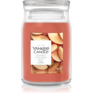 Yankee Candle Sugared Cinnamon Apple ароматна свещ 567 гр