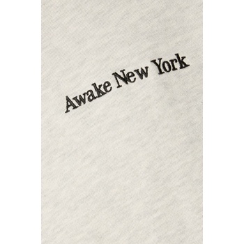 Awake NY Памучен суичър Awake NY Serif Hoodie (SP24.HD003)