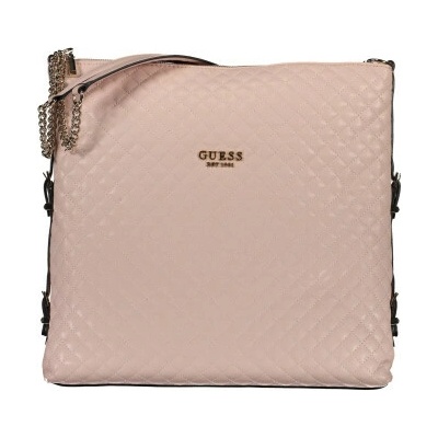 Guess elegantní kabelka s Řetízkovými Popruhy Růžová 8.0X40.0X40.0