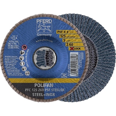Pferd Vějířovitý brusný kotouč 125 mm 67666126 10 ks