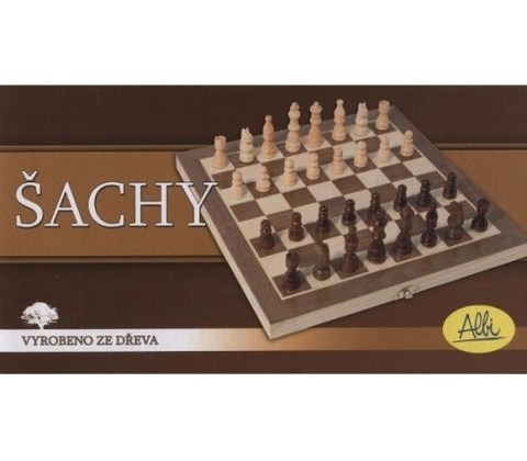 Šach drevený